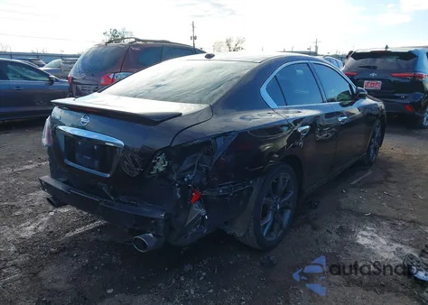 2014 Nissan Maxima 3.5 Sv z USA, uszkodzony, nr VIN 1N4AA5AP2EC438556